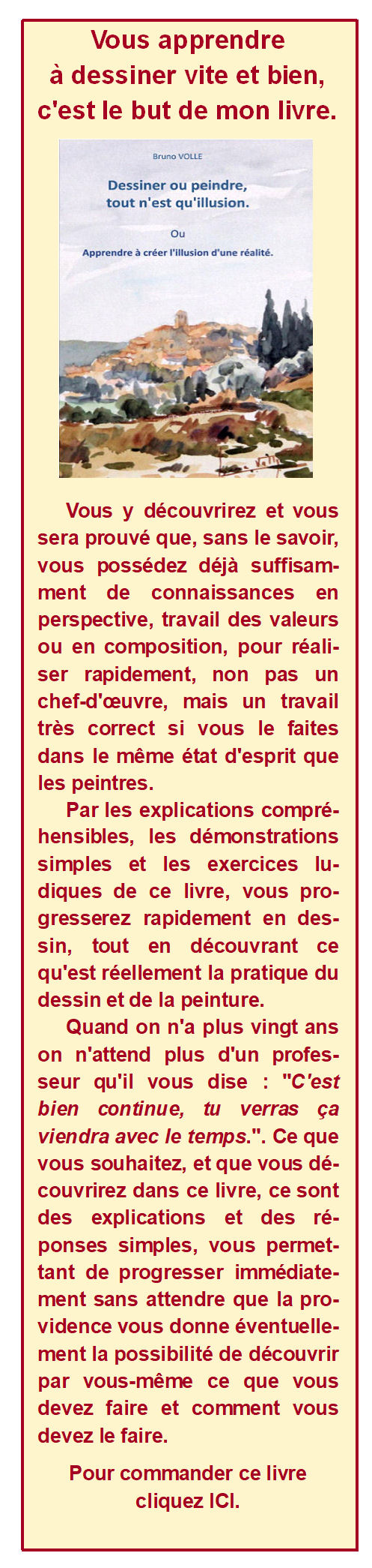 Cours De Dessin Et Peinture Gratuits Par Bruno Volle Perspective Melange Des Couleurs Facile Afficher Le Sujet Comment Obtenir Du Rouge Sang De Boeuf